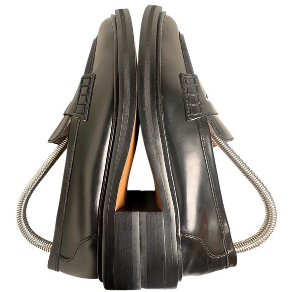 Madewell The Vernon Loafer True Black Sz 8.5 Worn 1X Preppy Career Academia Chic - Picture 16 of 16